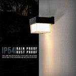 Modern 7W LED Wall Light Die-cast Aluminium Indoor Outdoor IP Rated~ 4496