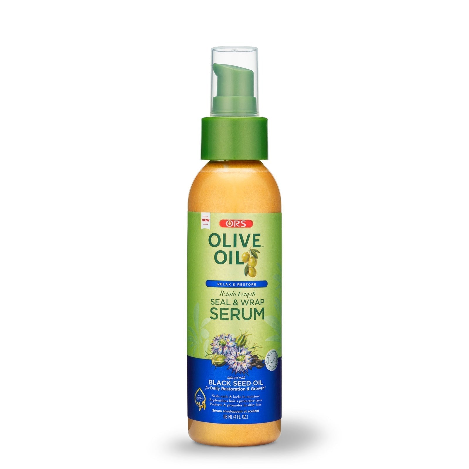 Organic Root Stimulator ORS Olive Oil Relax And Restore Seal & Wrap Serum 118ml
