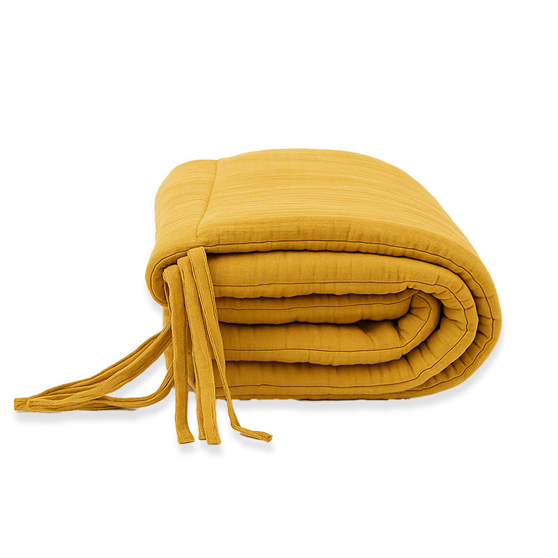 tour de lit coton bio honey made in france papate