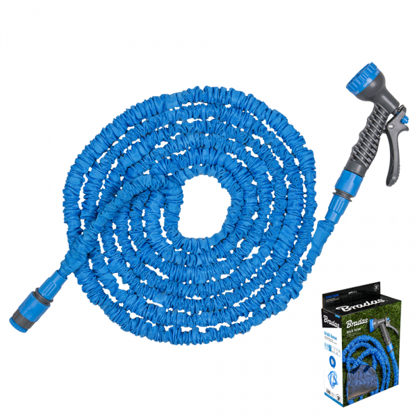 Expanding Trick Hose 10m - 30m Blue Outdoor Watering Kit Outdoor Hose Accessory
